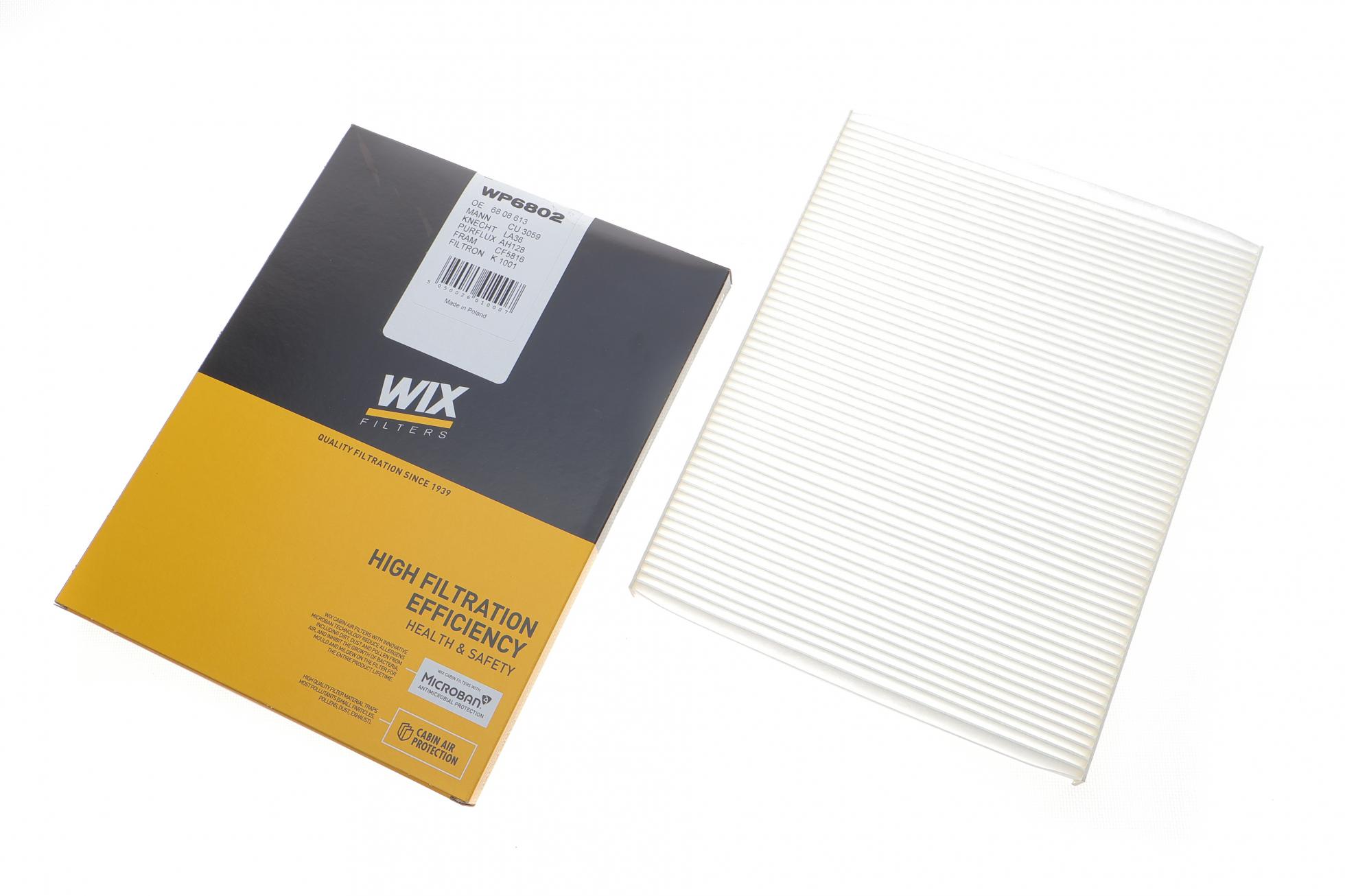 WP6802 WIX FILTERS